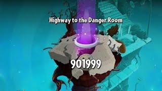 Level 901999 Impossible Level - Highway to the Danger Room #pvz2