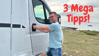 Diese 3 Camper-Tipps sind einfach genial!(gerne weiter sagen)