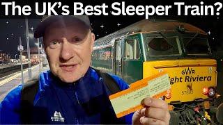 The BEST SLEEP I've Had on a Train, Welcome Aboard GWR's Night Riviera from Cornwall to London...