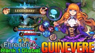 Intense War! Guinevere HyperCarry Mode - Top 1 Global Guinevere by Fhrederick - Mobile Legends