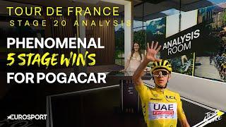 Tour de France Stage 20 Analysis: Tadej Pogacar and Jonas Vingegaard battle it out 