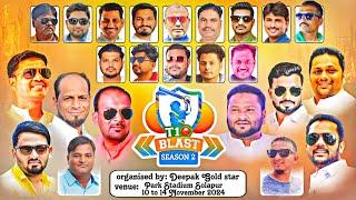 Final Match | Isa XI vs ZAYAN CAR | T10 Blast | Season 2 | 2024 | Solapur |