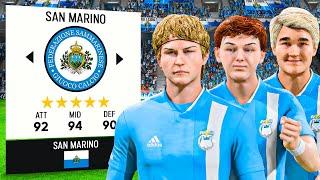 I Made SAN MARINO The World's BEST Team