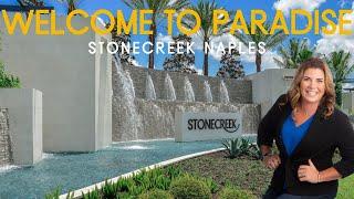 Stonecreek Community tour in North Naples, Florida