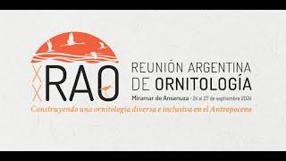 Conferencia plenaria XX RAO: "El canto de las aves: de la física a los sueños." Por Gabriel Mindlin