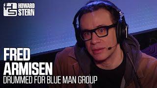 Fred Armisen Drummed for Blue Man Group (2013)