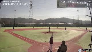 2024.12.14 서서울리그(삼송야구장) Live Stream Baseball Game 사회인 야구