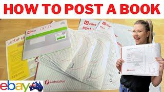 Selling Books on eBay - THIS IS HOW to send a book with Australia Post  