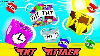 TNT ATTACK IN MINECRAFT  || Part 02 ️ || House Blast  || TNT IN MINECRAFT  || ZD GAMING