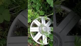 2 in 1 hubcap finding!