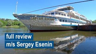 Sergey Esenin River Cruise Ship | Mosturflot | Full Tour & Review