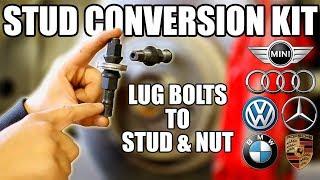 How to Install A Wheel Stud Conversion Kit