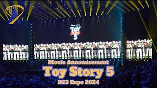 Toy Story 5 Announcement at Disney D23 2024