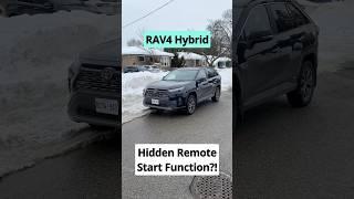 Hidden Remote Features of the 2025 Toyota RAV4 Hybrid Limited #automobile #carreview #autoreview