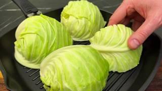 It's so delicious and easy! Eat more cabbage in the spring! New cabbage recipe!