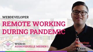 Dung Tran: Remote Working During Pandemic - Ein Portraitfilm von Trang Nguyen - AVM1 WS20/21