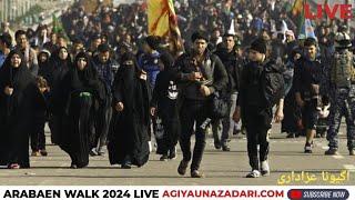 Live  Arbaeen Walk 2024 Live | Najaf to Karbala | Safar E Ishq E Husain | 2024 /1446 H