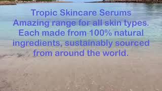 Facial Tutorial.  Skin Care.  Special Vegan Serums from Tropic Skincare.  Best Skincare Products.