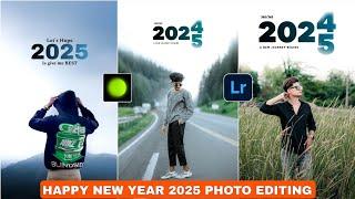 Happy new year 2025 photo editing | Happy new year photo editing | PicsArt editing