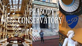 mini tour of Peabody Institute of Johns Hopkins University!