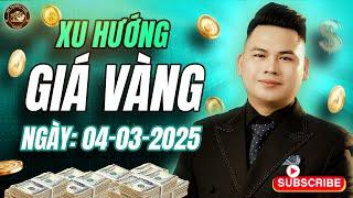 PHÂN TÍCH XU HƯỚNG GIÁ VÀNG HÔM NAY NGÀY 4/3/2025 |THGOLD