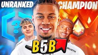 BACK 5 BACK WIN..!  FORTNITE *UNRANKED TO CHAMPION* in 24h mit WILLY, ELDOS & ROHAT (verrückt!)