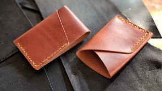 Simple Leather Wrap Wallet Tutorial (With PATTERNS!)