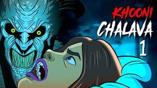 Khooni Chhalava Horror Story | Scary Pumpkin | Hindi Horror Stories | Animated Stories