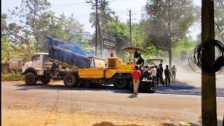 Bituminous Road Construction || Highway construction || Modern Road || Civil Works || 2019