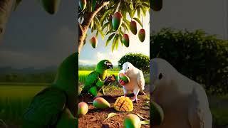 ek din kabooter aam pa phedh lagata hai #cartoon #funny #comedy #trending #facts #shortvideo #viral