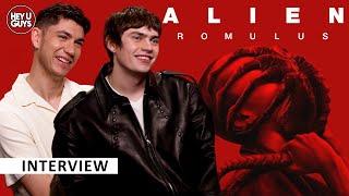 Spike Fearn & Archie Renaux | Alien Romulus | Practical Effects & Scares | Florence Pugh vs an Alien