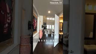 Houston, TX, LUXURY FORMER PERRY MODEL HOME WITH POOL & EXTENDED COVERED PATIO, 4,170 Sqft. $985,000