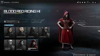 How to Unlock RED RIDING HOOD SKIN & UNLOCK ALL CAMOS YOU MISSED MW3 WARZONE SEASON 6 THE HAUNTING