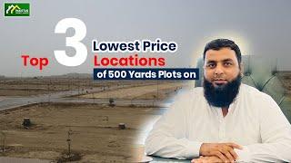 Top 3 Locations of 500 Yards Plots on Lowest Price