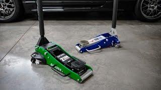 Daytona 2-Ton Racing Aluminum Floor Jack by Harbor Freight - So Cool Looking!