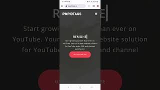 RapidTags Tutorial in Hindi Urdu Social Media Tag Generator #Shorts