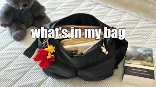 what’s in my bag | everyday essentials 