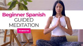 Guided Meditation for Spanish Learners  (w/ subtitles)