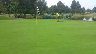 David Stanwicke final 2020 birdie attempt on bizzaroo golf tour