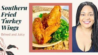 Super Juicy Deep Fried #Turkey Wings | Cook With Me | Tanny Cooks