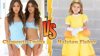 Clements Twins (Ava And Leah) VS Halston Fisher Transformation 2024  From Baby To Now