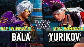 KOF XV ▰ BALA (K'/Ángel/Iori) vs YURIKOV (Isla/Meitenkun/Blue Mary)