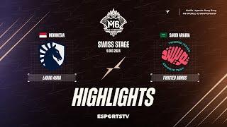 Team Liquid ID vs Twisted Minds HIGHLIGHTS M6 World Championship | TLID vs TW ESPORTSTV