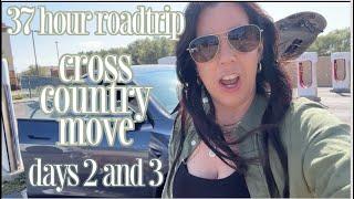 CROSS-COUNTRY MOVE | 37 hour roadtrip with 3 dogs!! | Katie LeBlanc