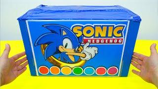 Sonic The Hedgehog Collection Unboxing Review ASMR | Sonic Mystery Box