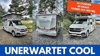 24 STUNDEN im Knaus Tourer CUV 500 MQ - Praxistest - Cooles Konzept, aber!?