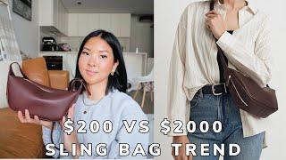 YOU NEED THIS SLING BAG | UNDER $200 & LEATHER