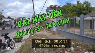 Bán đất mặt tiền thành phố Trà Vinh  | nhà đất Trà Vinh 