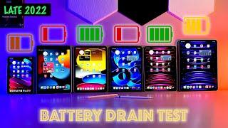 2023 iPad Battery Drain Test | Mini vs. 9th Gen vs NEW 10.9" 10th gen vs Air vs 11" & 12.9" iPad Pro
