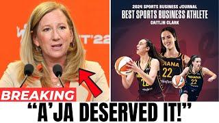 BREAKING: INSTANT RAGE Hits WNBA After Caitlin Clark Named Best Sports Business Athlete Of The Year!